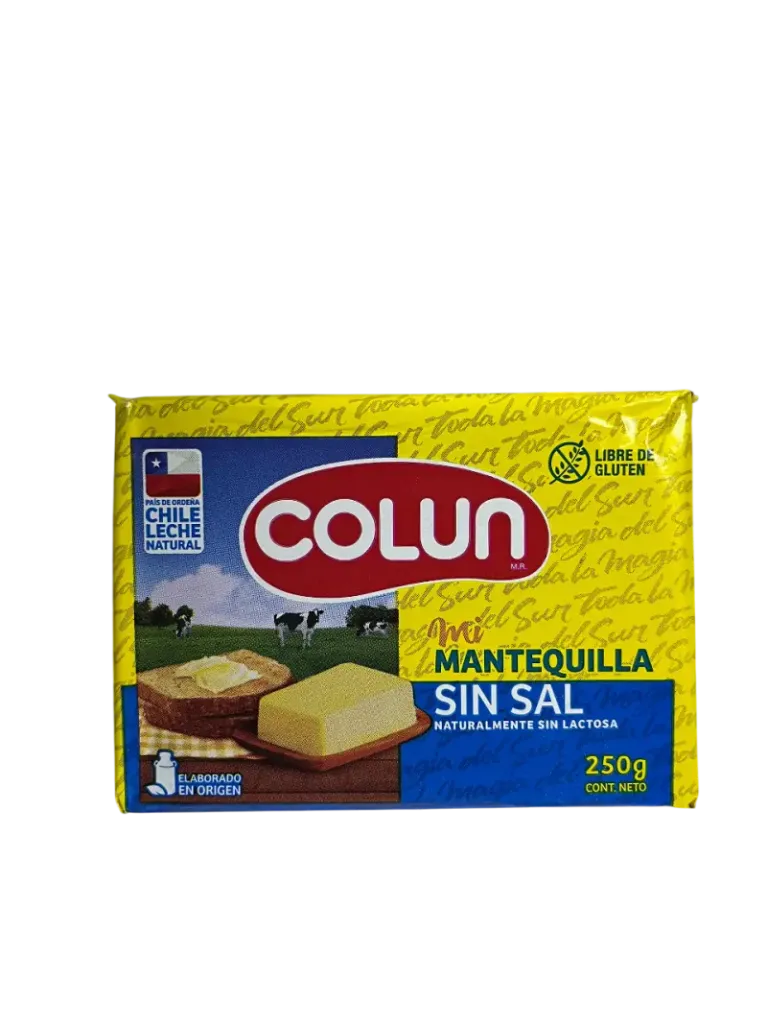 Mantequilla Sin Sal 250gr